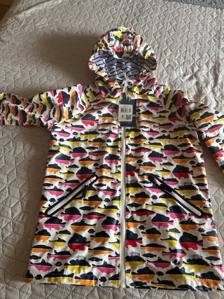 Chaqueta impermeable Mousqueton multicolor, 12 añ