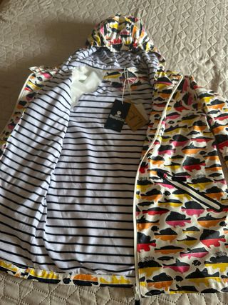 Chaqueta impermeable Mousqueton multicolor, 12 añ