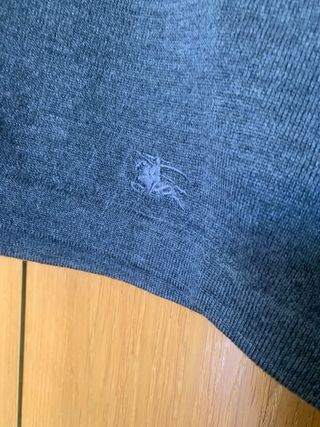 Jersey Burberry lana Merino 