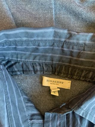 Jersey Burberry lana Merino 