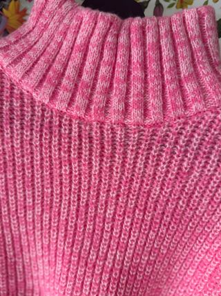 Maglione rosa oversize XS