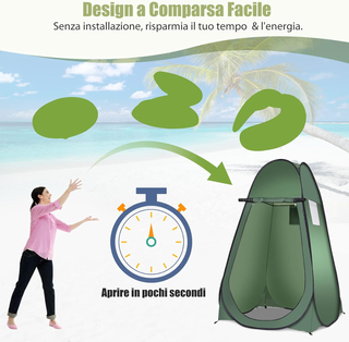 Tenda Cambiando Tenda da Doccia Esterno Tenda P