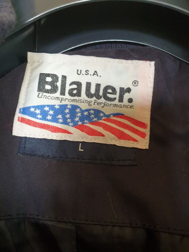 BLAUER ABRIGO LARGO AZUL.