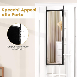 Specchio da Parete Lungo 108 x 36,5 cm, Specchio a