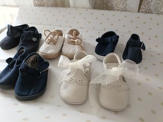 Zapatos de bebé varios colores