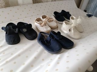 Zapatos de bebé varios colores