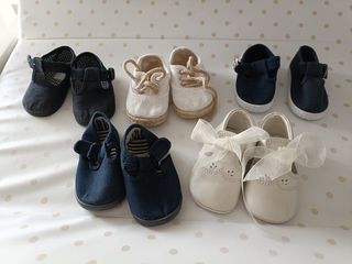 Zapatos de bebé varios colores
