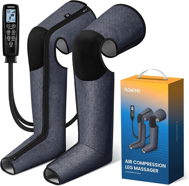 NUOVO - Massaggiatore per gambe a compressione d'aria Renpho