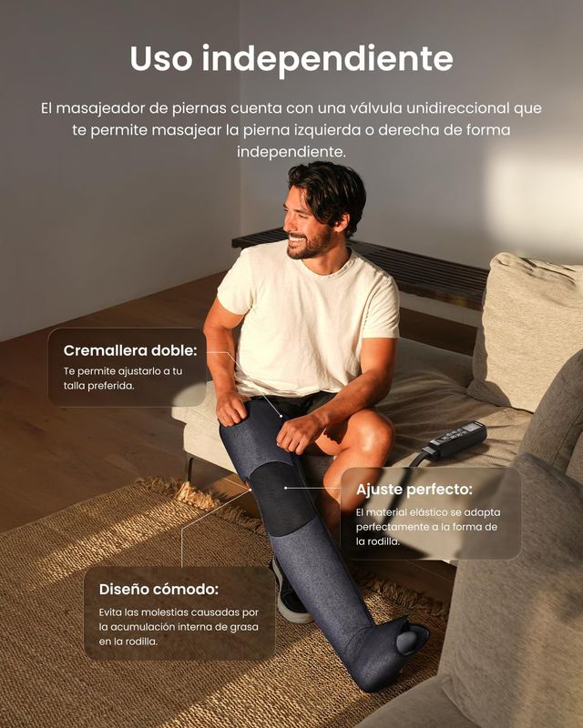 NUOVO - Massaggiatore per gambe a compressione d'aria Renpho