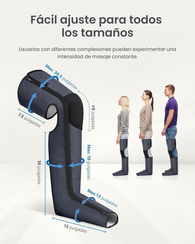 NUOVO - Massaggiatore per gambe a compressione d'aria Renpho