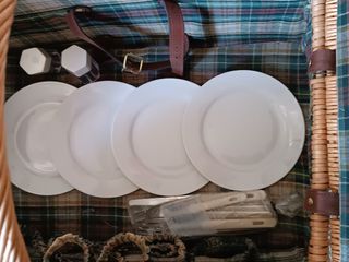 Cesta Pic-Nic Vimini 4 Persone
