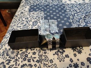 Pareja de Relojes de Pulsera Hombre y Mujer
