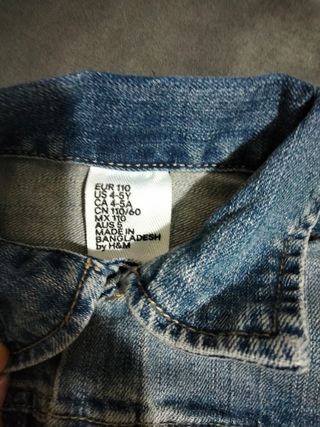 Giubbino jeans H&M bambino