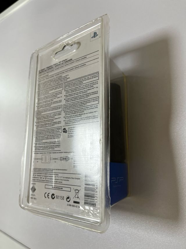 car adaptor psp playstation original sin abrir 