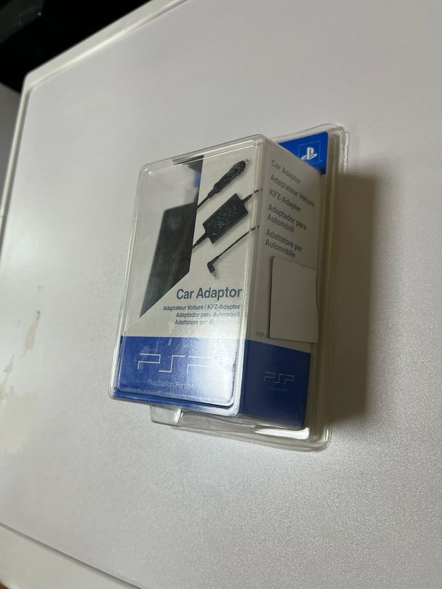 car adaptor psp playstation original sin abrir 