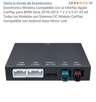 CarPlay BMW Serie 2010-2012 CIC