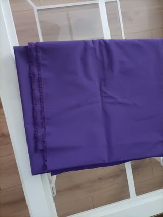 Traje de flamenca morado hecho a medida  