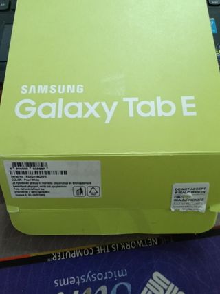 Samsung Galaxy Tab E Blanca