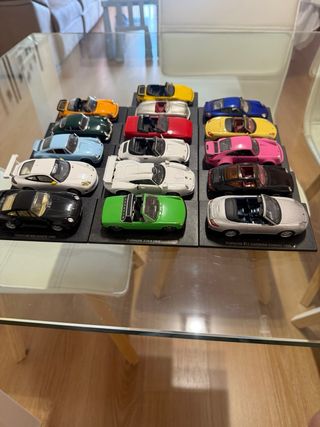 Colección de 15 coches Porsche