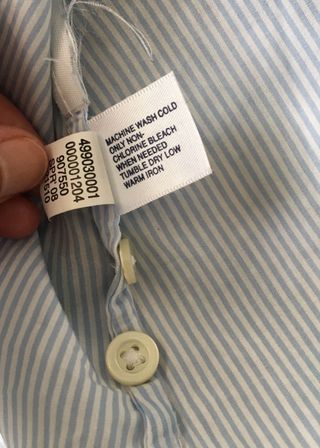 Blusa de rayas azul de GAP, talla 2 o XS