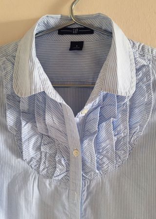 Blusa de rayas azul de GAP, talla 2 o XS