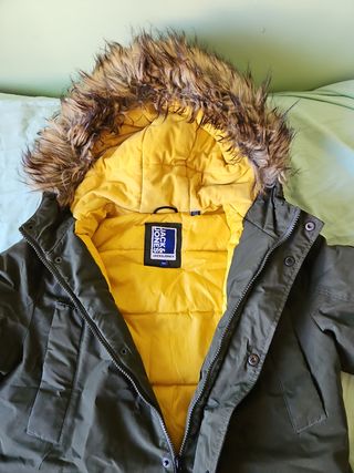 Chaqueta Jack and Jones verde adolescente
Talla 14