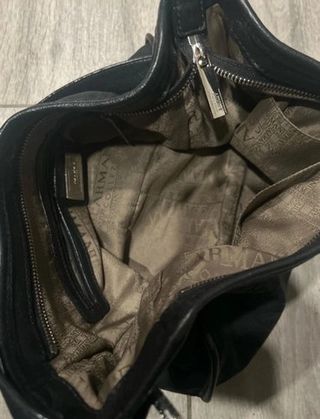 Borsa a spalla Armani Collezioni nera