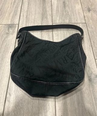 Borsa a spalla Armani Collezioni nera