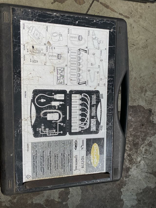 Kit diagnóstico alta presión diésel