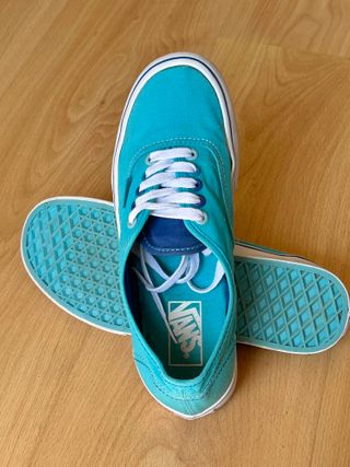Zapatillas Vans 40, Authentic azul turquesa