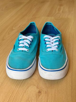 Zapatillas Vans 40, Authentic azul turquesa