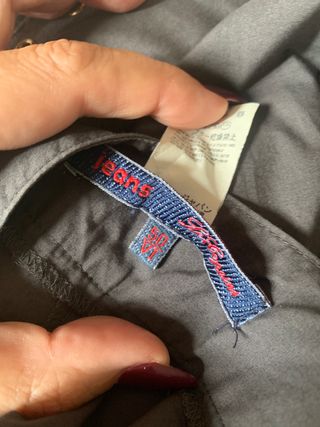 Pantaloni Les Copains grigi donna