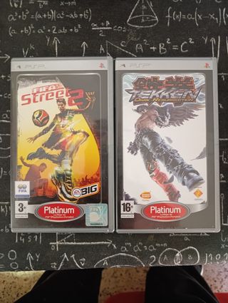 FIFA Street 2 y tekken PSP