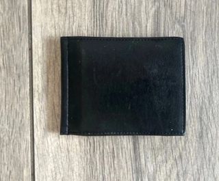 Portafogli uomo fermacarte nero