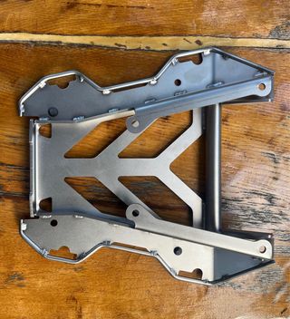 Piastra per bauletto moto