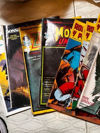 lote comics variados años 80
