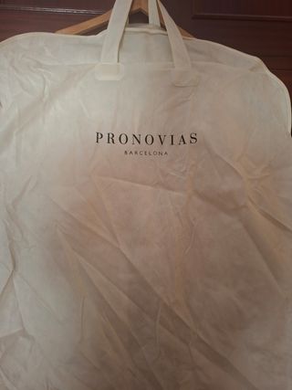 Vestido de Novia Pronovias Blanco Encaje