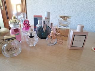 Frascos de perfumes 