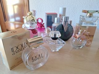 Frascos de perfumes 