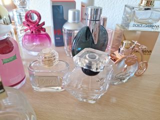 Frascos de perfumes 