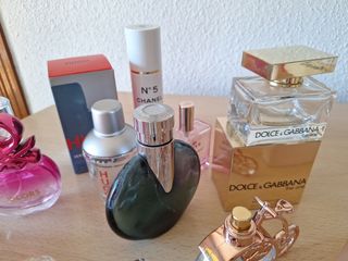 Frascos de perfumes 