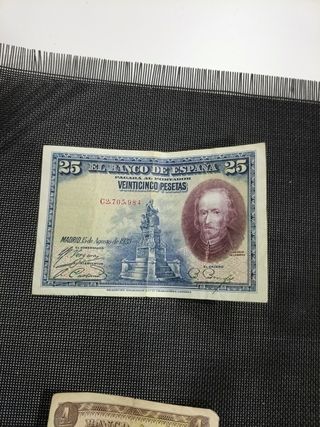 Billete 25 Pesetas Banco de España 1928