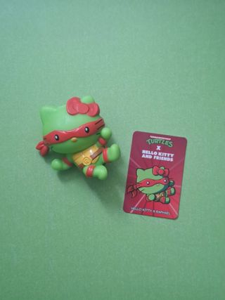 Hello Kitty x Tortugas Ninja Raphael