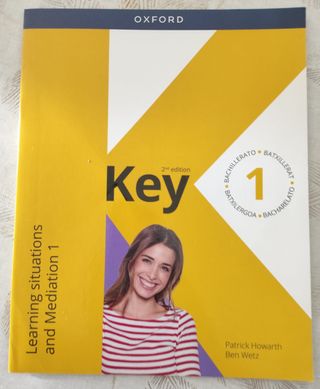 Pack Inglés 1o Bachillerato – Oxford Key (2a ed.)