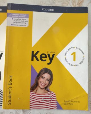 Pack Inglés 1o Bachillerato – Oxford Key (2a ed.)