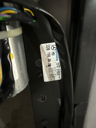 Techo solar Mercedes W220