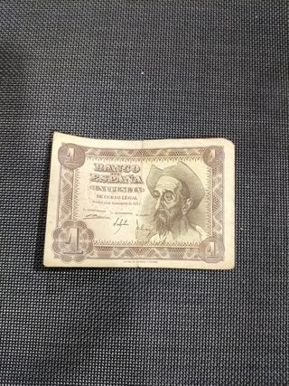 Billete 1 Peseta Banco de España 1951