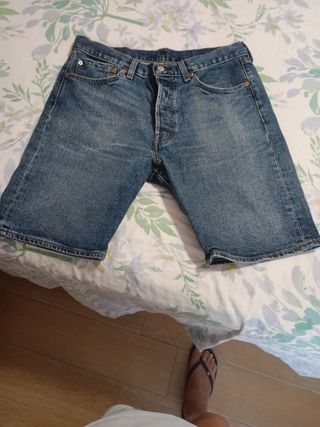 Pantalón corto vaquero chico
