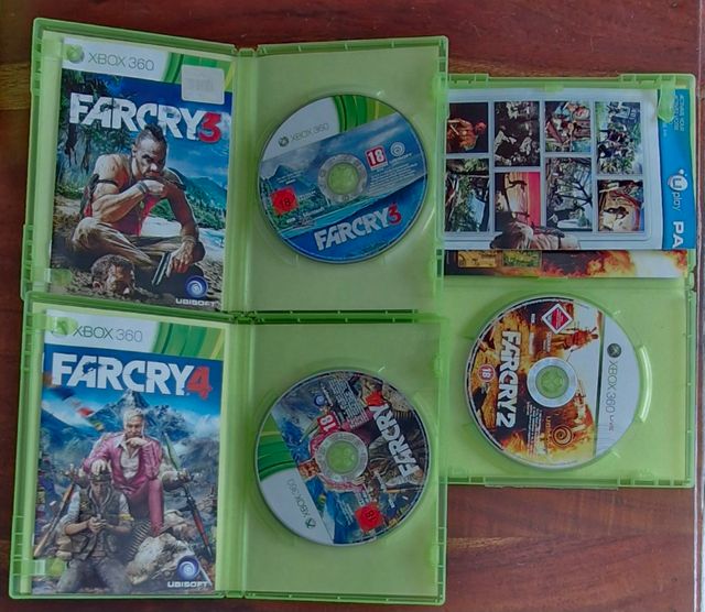 🇪🇦 Pack Lote Far Cry 2, 3 & 4 Xbox 360