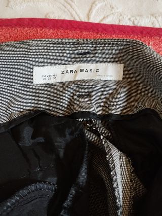Pantalón Zara Gris